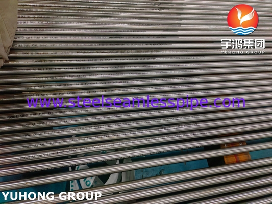Ống thép không gỉ ASTM A268 TP410 Ống trao đổi nhiệt ủ sáng