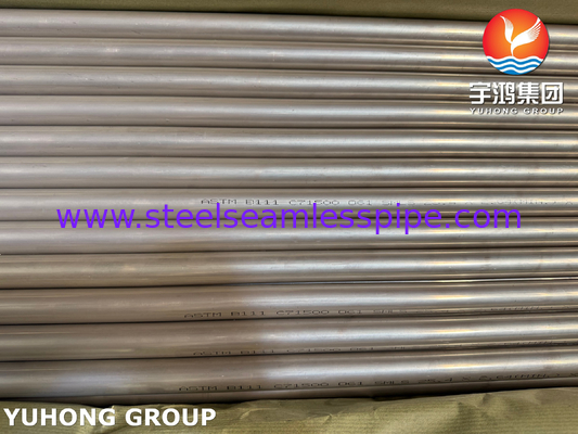 Ống đồng niken ASME SB111 UNS C71500 CuNi 70/30 Ống ngưng tụ liền mạch