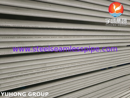 B407 N08810 Ống thép hợp kim niken Incoloy 800H Ống liền mạch Loại đầu trơn dùng cho bộ quá nhiệt và lò nung