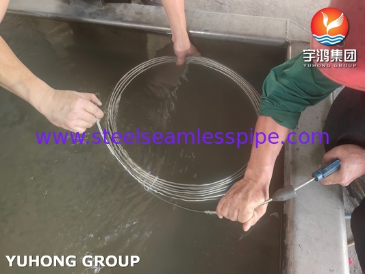 Ống cuộn thép không gỉ Austenitic ASTM A269 TP316L cho dịch vụ chung