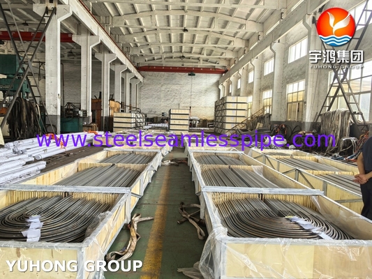 Máy trao đổi nhiệt bằng thép không gỉ ống u u A213/SA213 TP304L Đèn sáng ủ BA Mức không may TP304L / UNS S30403