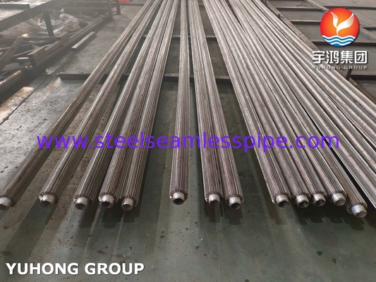 ASTM A213 TP316L ống vây nối chiều dọc cho hệ thống làm lạnh máy làm mát dầu