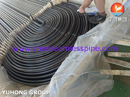 Thép Carbon A179 U Bend Boiler Tube trong siêu máy sưởi