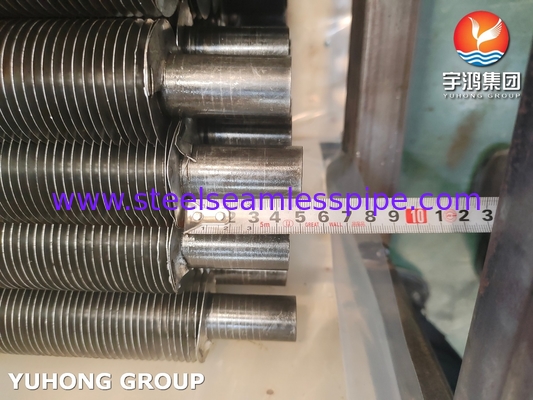Thép carbon ASTM A179 G loại ống nhúng vây cho máy làm mát không khí
