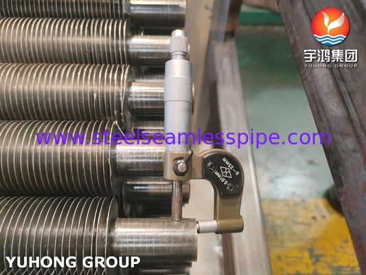 Thép carbon ASTM A179 G loại ống nhúng vây cho máy làm mát không khí