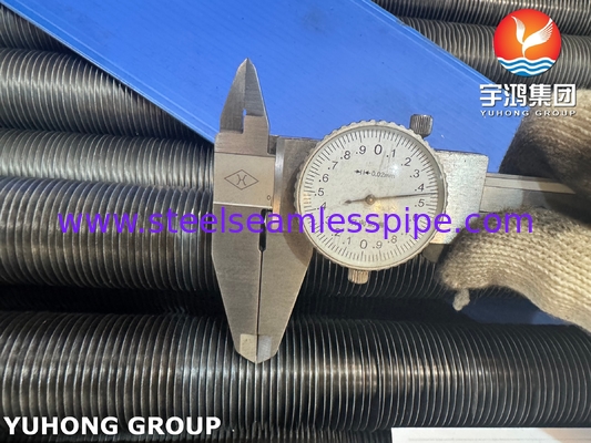 Ống cánh tản nhiệt loại L quấn ASME SA179 với cánh AL1060 cho bộ trao đổi nhiệt làm mát bằng không khí