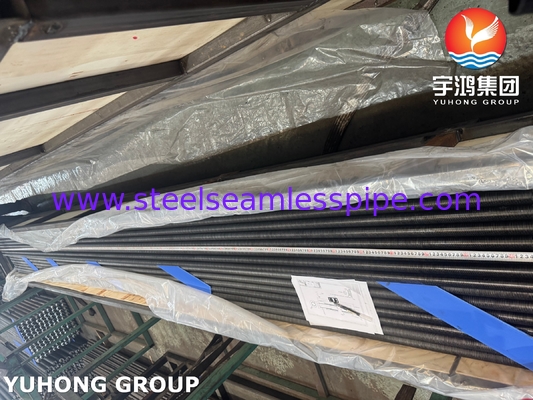 Ống cánh tản nhiệt loại L quấn ASME SA179 với cánh AL1060 cho bộ trao đổi nhiệt làm mát bằng không khí