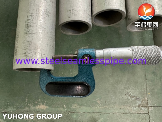 ASME SB407 UNS N08811 ống liền mạch hợp kim sắt niken crôm cho đường ống công nghiệp nhiệt độ cao