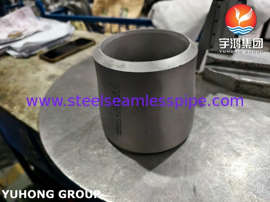 Giảm đồng tâm thép không gỉ ASTM A403 WP321H ASME B16.9 Phụ kiện hàn giáp mí
