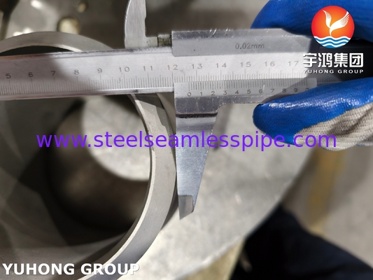 Giảm đồng tâm thép không gỉ ASTM A403 WP321H ASME B16.9 Phụ kiện hàn giáp mí