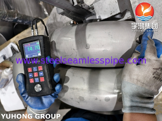 Thép không gỉ khuỷu tay A403 WP321H cho hệ thống đường ống nhiệt độ cao