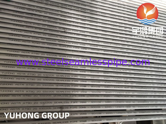 Bụi trao đổi nhiệt bằng thép không gỉ A790 S32205 Duplex cho máy ngưng tụ