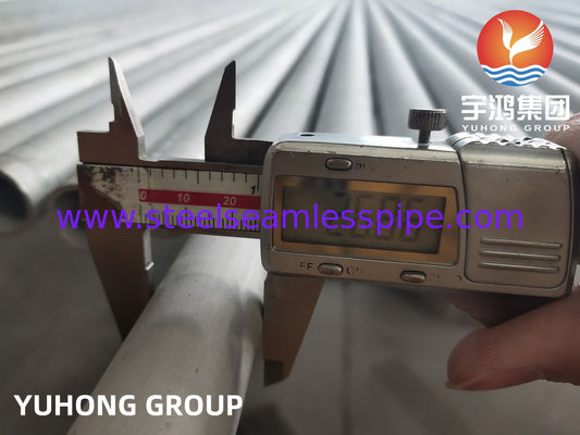 Bụi trao đổi nhiệt bằng thép không gỉ A790 S32205 Duplex cho máy ngưng tụ