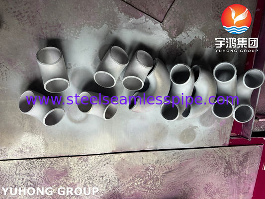 Cút thép không gỉ ASTM A403 WP304H, loại ngắn, hàn đối đầu, không mối nối B16.9