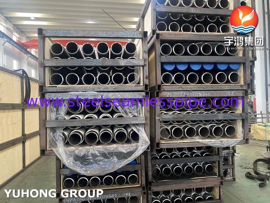 ASTM A106 GR.B Thép Carbon ống liền mạch ống Solid Fin cho lò