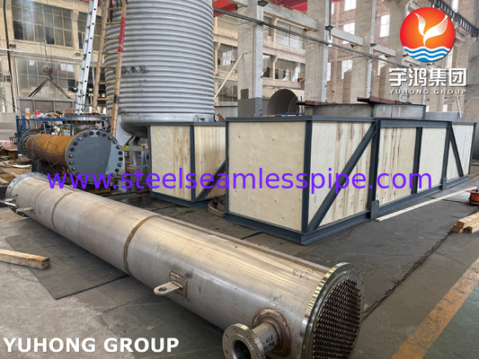 Bộ trao đổi nhiệt dạng ống và vỏ TEMA R Type bằng ống BV Inspected SA182 F11 GR.2, tối ưu hóa truyền nhiệt