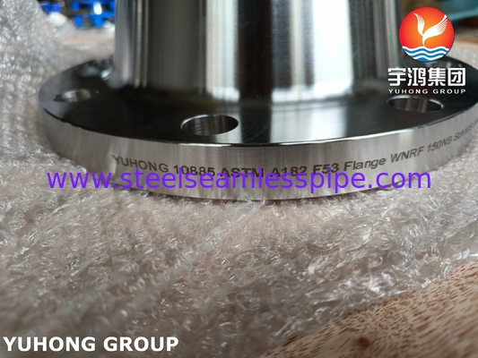 ASTM A182 F53 WNRF Flange Class 150 đến 2500 kết nối ống áp suất cao