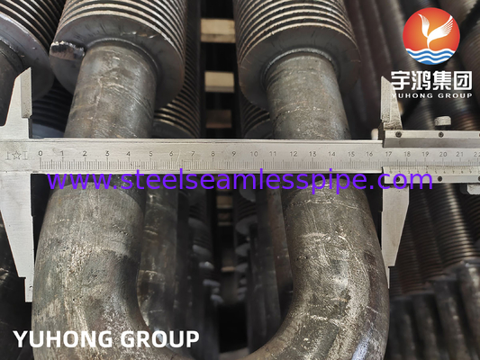 Tùy chỉnh chiều dài U Bend Fin ống trong thép cacbon 16-219mm đường kính cho công nghiệp