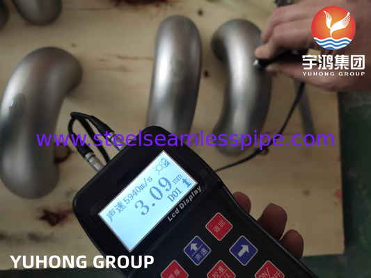 Thép Duplex ASTM A815 S32205 Return Bend Elbow cho nhà máy điện đường ống