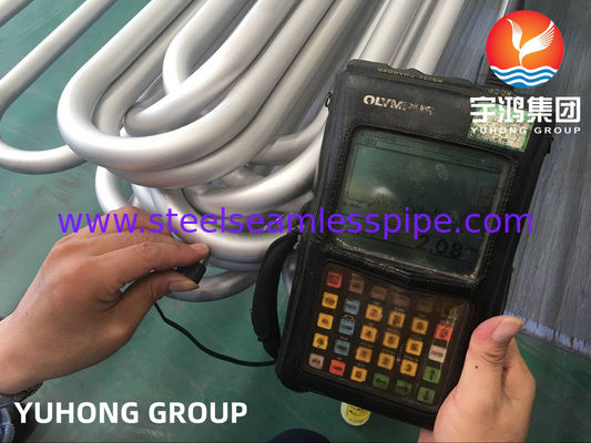 Ống uốn chữ U ASTM B444 Hợp kim 625 Kích thước tùy chỉnh cho hệ thống ngưng tụ Dầu khí ngoài khơi