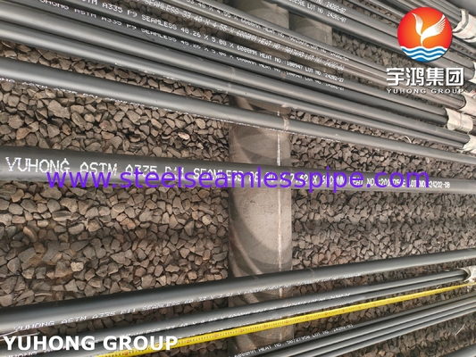 Ống thép hợp kim ferit A335 P11 liền mạch, hoàn thiện nóng và khả năng hàn tốt, dùng cho đường ống hơi và nồi hơi
