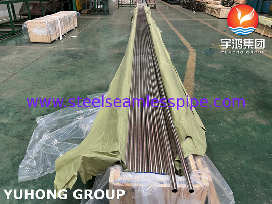 Ống hợp kim đồng liền mạch ASME SB111 C71500 cho hệ thống HVAC đóng tàu