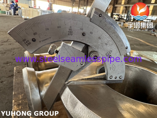 Ống phun tự gia cường ASME SA182 cho Bộ trao đổi nhiệt API663