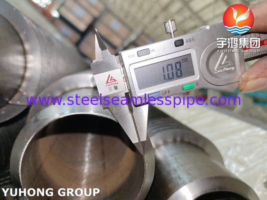 ASTM A335 P22 HFW ống vây rắn 11-13Cr cho máy trao đổi nhiệt