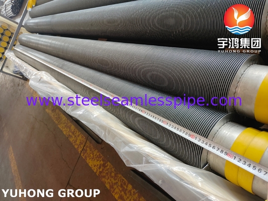 ASTM A376 TP347H ống vây rắn cho máy trao đổi nhiệt và nồi hơi