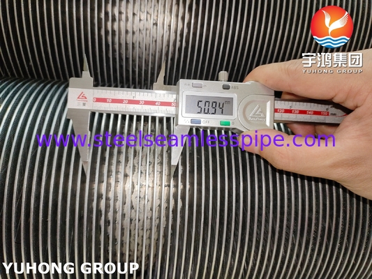 ASTM A376 TP347H ống vây rắn cho máy trao đổi nhiệt và nồi hơi
