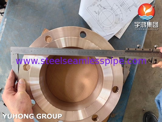 ASTM B283 C70620 Phân hợp kim đồng Nickel đồng đồng cho các ứng dụng trên biển