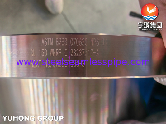 ASTM B283 C70620 Phân hợp kim đồng Nickel đồng đồng cho các ứng dụng trên biển