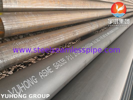 ASME SA335 P11 ống thép hợp kim không may cho nhà máy điện và dịch vụ hóa dầu