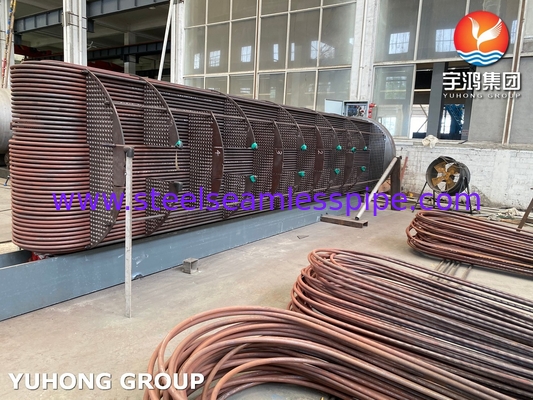 TEMA Class R Exchanger: Carbon Steel Seamless Tubes Bundle, 1,5 × Hydrotest theo ASME Sec VIII