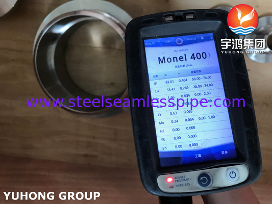 Mặt bích N04400 WNRF tuân thủ ASTM B564 Mặt bích chống ăn mòn hiệu suất cao