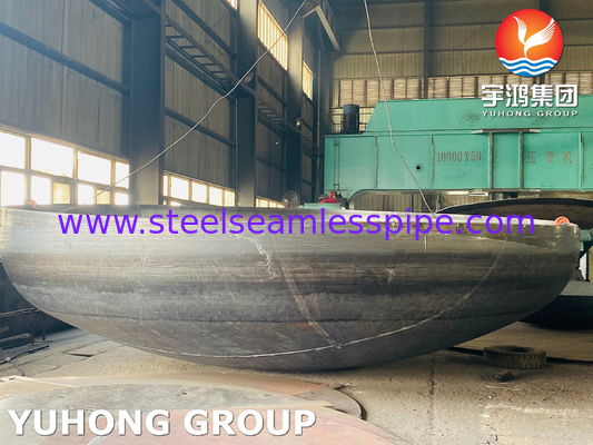Đầu elip ASME U Stamp 2:1 Q245R được chứng nhận NACE cho các bình chứa dịch vụ chua trong nhà máy lọc dầu