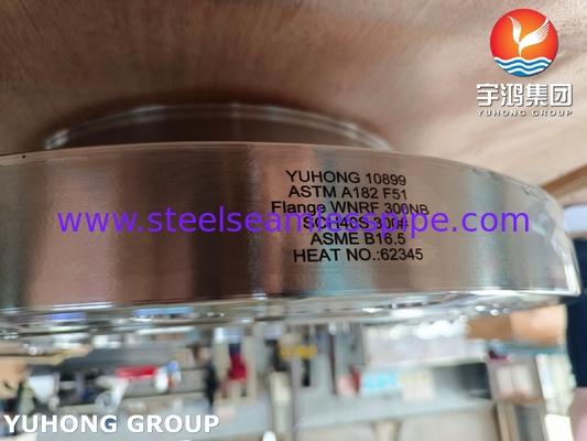 1/2" đến 24" ASTM A182 F51 WNRF Flanges Class 150-2500 Thép Duplex chống ăn mòn