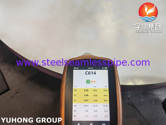 ĐĨA ĐỒNG HỢP KIM ĐỒNG NHÔM ASME SB171 C61400 ĐÚC