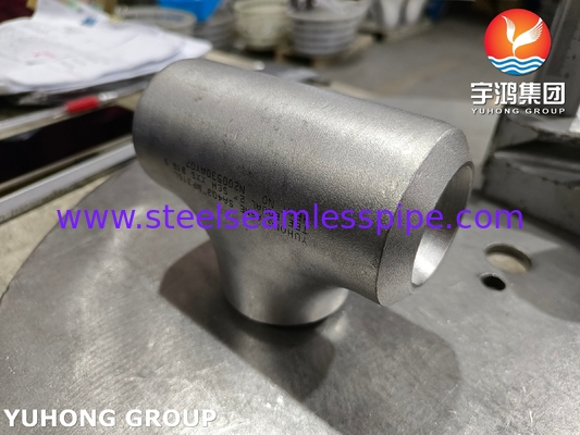 Tê đều thép không gỉ WP316L áp suất cao, phù hợp ASTM A403, phụ kiện hàn đối đầu