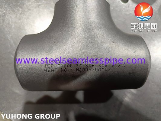 Tê đều thép không gỉ WP316L áp suất cao, phù hợp ASTM A403, phụ kiện hàn đối đầu