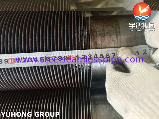 Thép cacbon A106 GR.B ống vây xoắn ốc cho máy sưởi và máy tiết kiệm