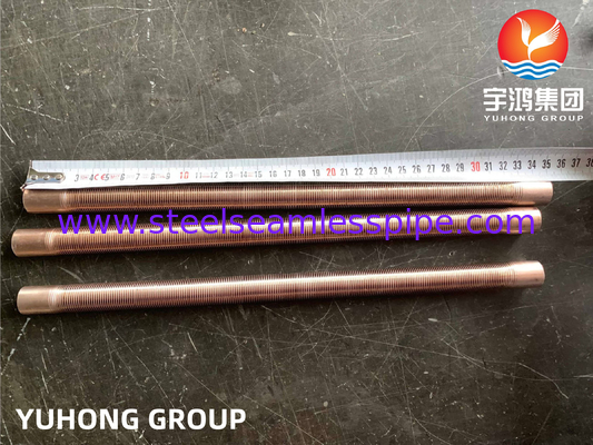 Ống vây thấp bằng thép đồng niken ASTM B111 C70600 cho bộ trao đổi nhiệt