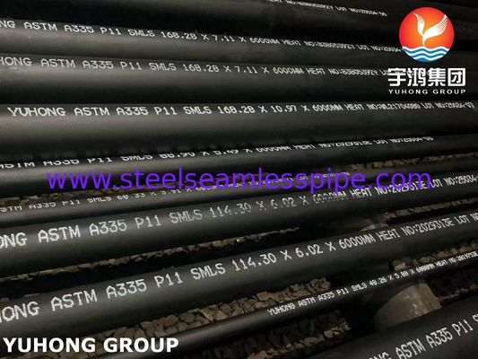 Ống thép hợp kim ferit liền mạch ASTM A335 P11 dùng cho dịch vụ nhiệt độ cao