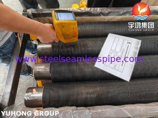 Ống thép hợp kim liền mạch ASME SA335 P22 HFW Solid Fin Tube cho Hệ thống HRSG