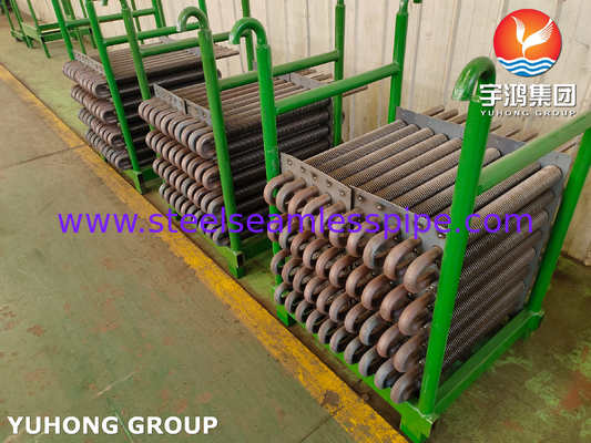 Ống thép carbon ASTM A106 Gr.B U-bend HFW có cánh tản nhiệt đặc cho bộ tiết kiệm khí thải động cơ diesel