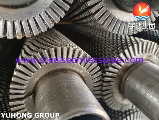 ASME SA192 Carbon Steel Serrated Fin Tube With CS Fin Strip For Economizer And Heat Recovery (Màn ống ngây ngô bằng thép cacbon với dải ngây ngô CS để tiết kiệm và phục hồi nhiệt)