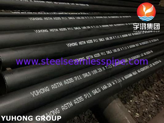 Ống không liền mạch nhiệt độ cao ASTM A335 P11 Đường ống xăng dầu hóa học và nhà máy điện