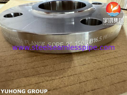 ASTM B564 UNS N10276 C276 Slip On RF FLANGE cho chất thải công nghiệp nguy hiểm