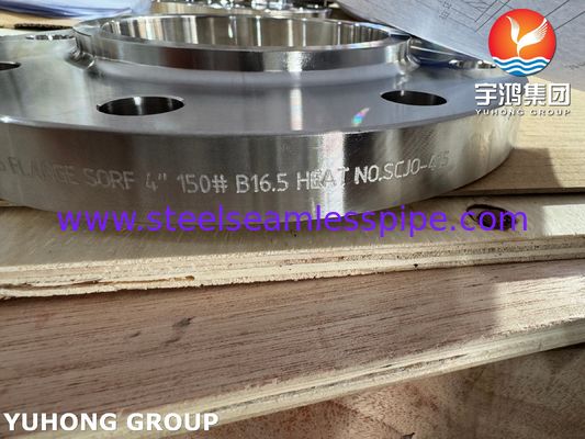 ASTM B564 UNS N10276 C276 Slip On RF FLANGE cho chất thải công nghiệp nguy hiểm