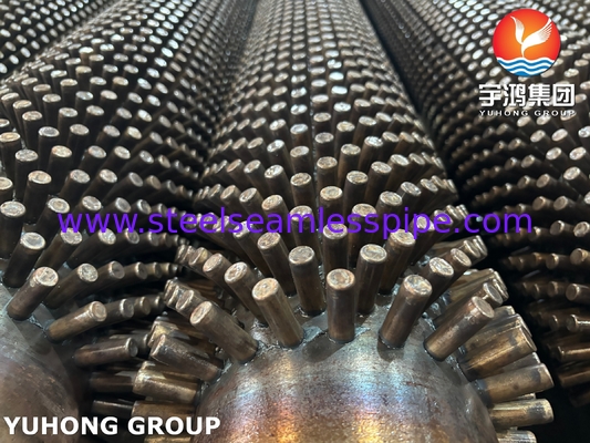 ASTM A106 GR.B ống vây đục bằng thép cacbon cho máy tiết kiệm và siêu sưởi